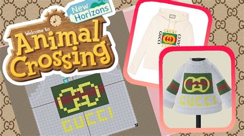 animal crossing gucci clothes|Animal Crossing New Horizons: GUCCI SWEATER (How To..) .